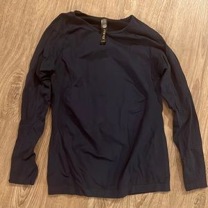 Navy Blue- Long sleeve MPG athletic Top - size M/L